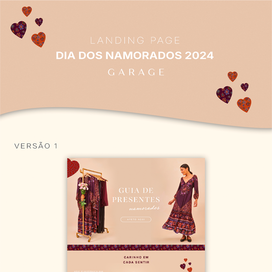 Landing Page Dia dos Namorados 2024 — Garage Rio